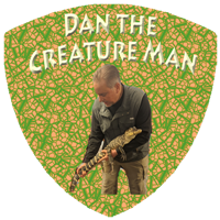 Dan the Creature Man Badge